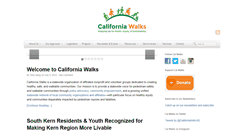 Desktop Screenshot of californiawalks.org